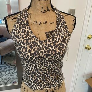 Cheetah Halter Top